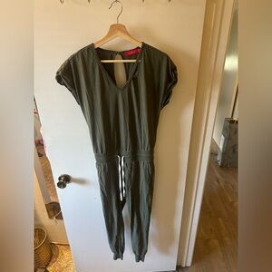 n:PHILANTHROPY Dark Green Jumpsuit